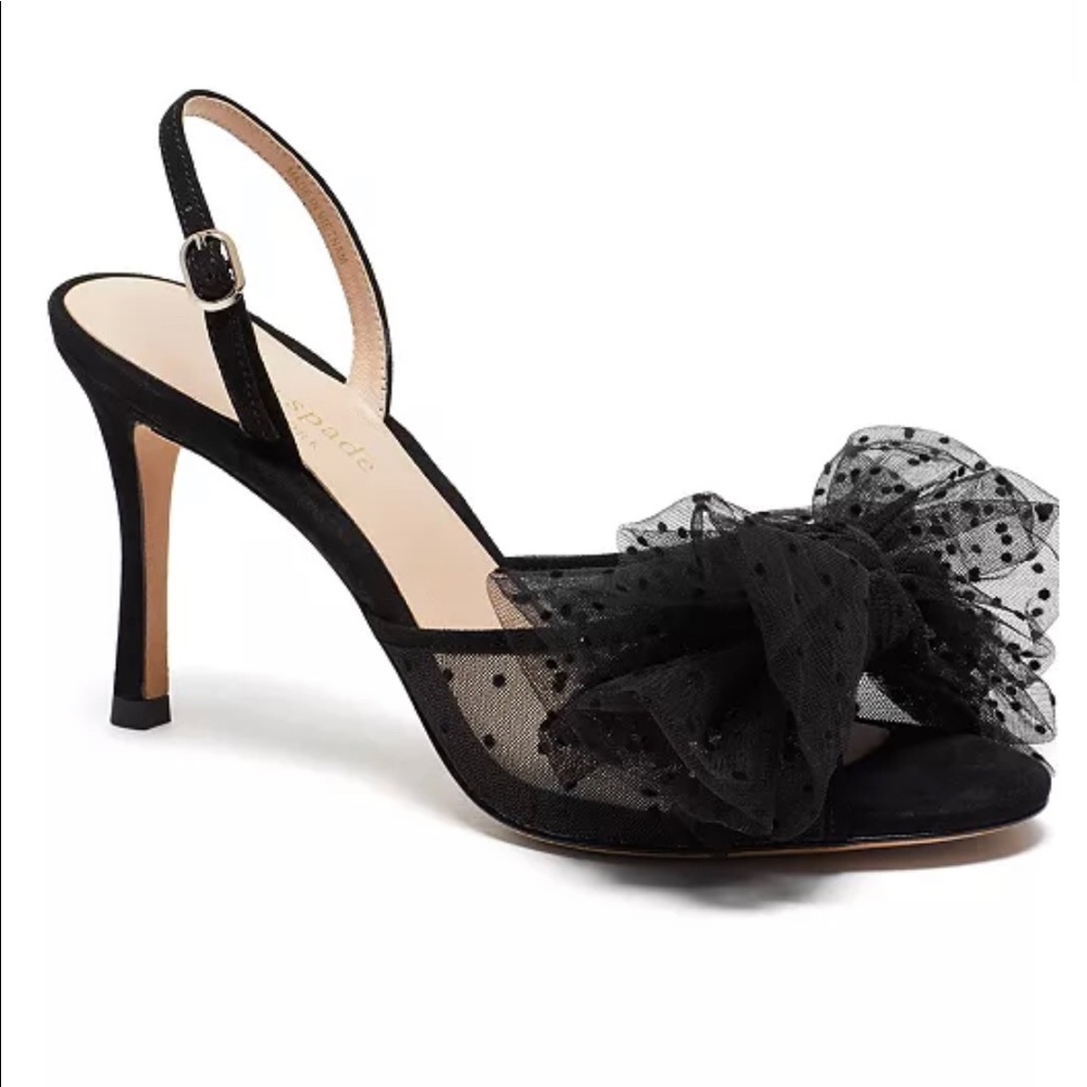 ISO Kate Spade Bridal Sparkle Heel Black Size 8.5 or 9